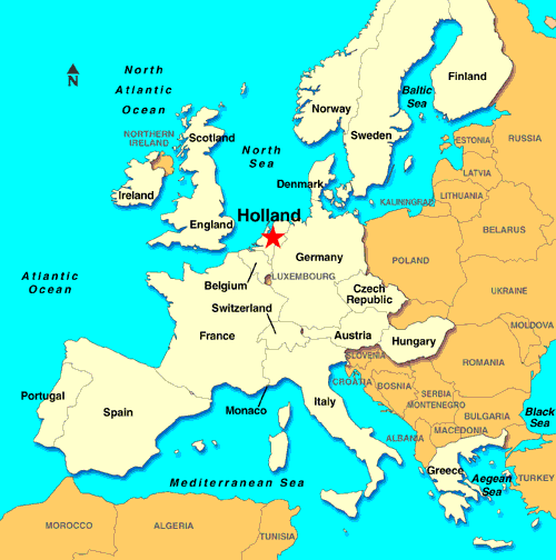 map-of-Netherlands-on-Europee(5)