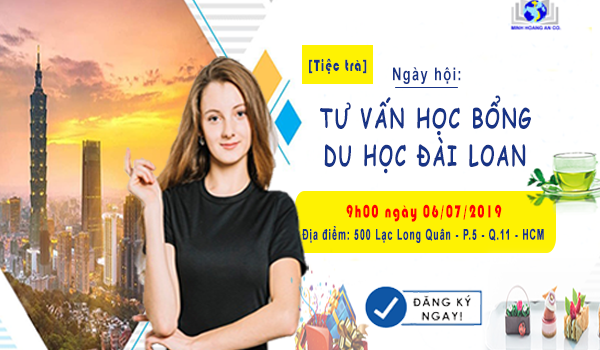 học bổng du học đài loan